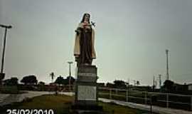 Moita Bonita - Imagem de Santa Terezinha do Menino Jesus em Moita Bonita-SE-Foto:Sergio Falcetti