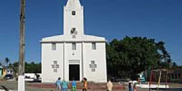 Igreja Matriz de Santa Terezinha em Moita Bonita-SE-Foto:Almeida Bispo