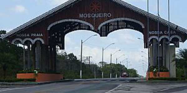 Mosqueiro-SE-Prtico de entrada-Foto:www.viagensbrasil.blog.br