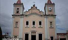 Nepolis - Igreja Matriz de Santo Antnio em Nepolis-SE-Foto:Sergio Falcetti