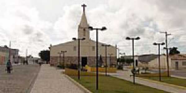 Praa e Igreja Matriz de N.Sra.Aparecida-Foto:joseanilton