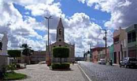 Nossa Senhora da Glria - Praa e Matriz de N.Sra.da Glria-Foto:Constantino Lagoa