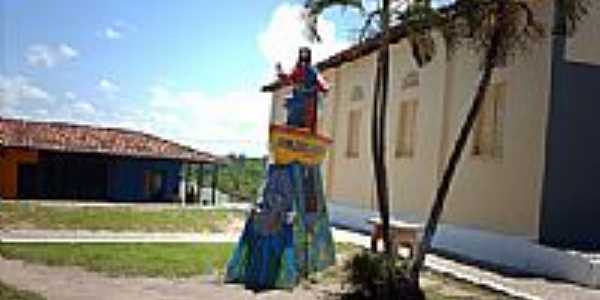 Imagem em homenagem  Bom Jesus dos Navegantes em Nossa Senhora do Socorro-SE-Foto:Sergio Falcetti