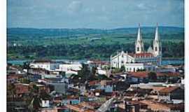 Propri - Propri-SE-Vista do centro e regio-Foto:Telmo Carlos de Oliveira