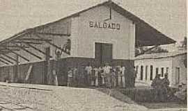 Salgado - Antiga Estao ferroviria-Foto:estacoesferroviarias