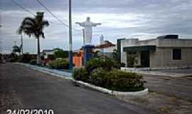 So Miguel do Aleixo - Cristo Redentor na entrada da cidade-Foto:Sergio Falcetti