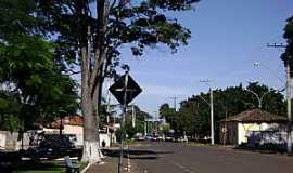 gua Vermelha - guas Vermelhas-SP-Avenida Principal-Foto:Roselito Fvero da Silva