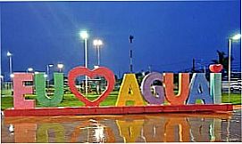 Agua� - Entrada da cidade de Agua� - SP