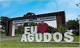 Agudos - P�rtico de entrada da cidade de Agudos - SP