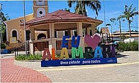Alambari - P�rtico da cidade de  Alambari - SP