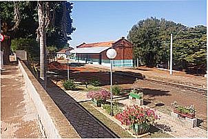 Rua da cidade de Alfredo Guedes - SP