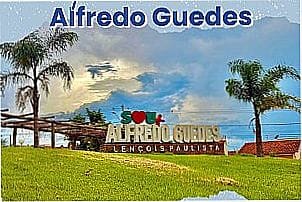 P�rtico do Distrito de Alfrego Guedes - SP