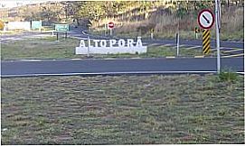Alto Por� - Entrada da cidade  de Alto Por� - SP