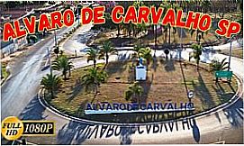 �lvaro de Carvalho - P�rtico de entrada de �lvaro de Carvalho - SP