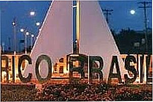 P�rtico de entrada de Am�rico Brasiliense - SP