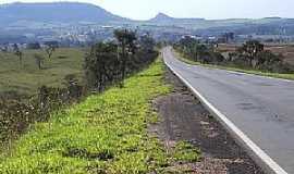 Analndia - Adolfo-SP-Vista do Morro do cuscuzeiro  partir da Rodovia-Foto:MARCO AURLIO ESPARZA