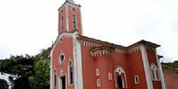 Igreja Matriz de SantAna em Analndia-SP-Foto:Vicente A. Queiroz