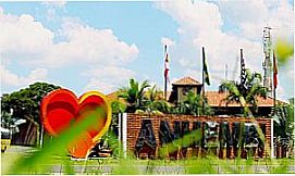 Anhembi - P�rtico da entrada da cidade  de Anhembi - SP