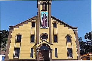 Matriz de Ara�a�ba distrito de Apia� - SP