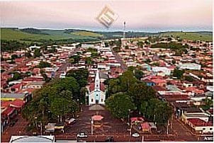 Vista central da cidade de Arandu - SP