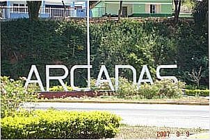 P�rtico de Arcadas distrito de Amparo - SP
