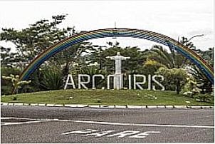 P�rtico de entrada da cidade   de Arco-Iris - SP