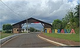 Arealva - P�rtico de entrada da cidade de Arealva - SP