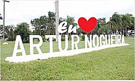 Artur Nogueira - P�rtico da cidade de Artur Nogueira - SP