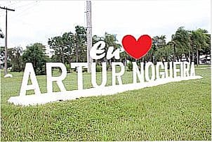 P�rtico da cidade de Artur Nogueira - SP