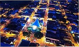 Auriflama - Vista noturna de Auriflama - SP 