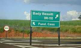 Bady Bassitt - Entrada da cidade-Foto:valdecir costa da si