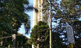 Bariri - Bariri-SP-Torre e Relgio da Matriz de N.Sra.das Dores-Foto:Pedro Aguinaldo