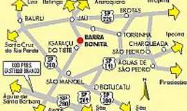 Barra Bonita - Mapa