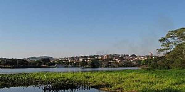 Barra Bonita-SP-O Rio Tiet e a cidade-Foto:gustavo_asciutti