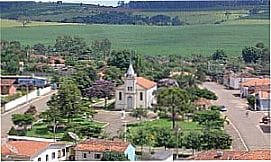 Barr�nia - Vista a�rea de Barr�nia, distrito de Caconde - SP