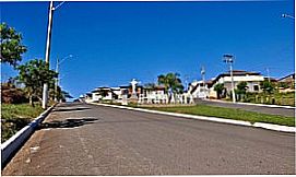 Barr�nia - Vista da entrada de Barr�nia, distrito de Caconde - SP