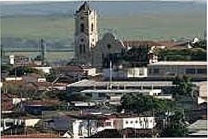 Vista a�rea de Bela Vista S�o Carlense, distrito de S�o Carlos - SP 