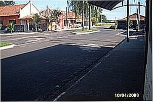 Avenida principal de Botafogo, distrito de Bebedouro - SP