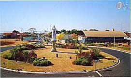 Brejo Alegre - Rotat�ria de entrada de Brejo Alegre - SP