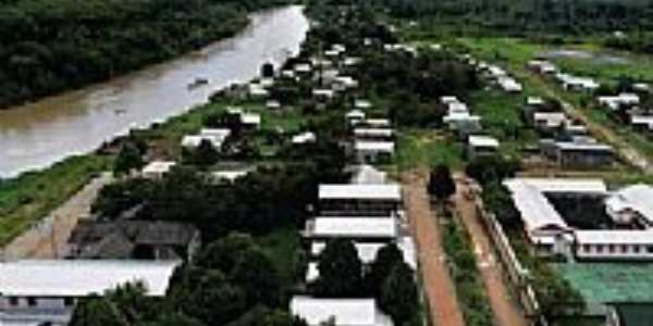 Vista parcial da cidade de Jordo-AC-Foto:JEZAFLU=ACRE=BRASIL