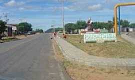 Paratinga - Entrada da cidade de Paratinga-BA-Foto:kavalodaselakebr