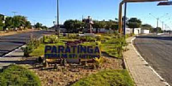 Entrada da cidade de Paratinga-BA-Foto:PauloCba