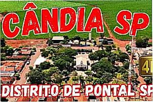 Vista parcial de Candia, distrito de Pontal - SP