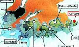 Caruara - Mapa (rea Continental)