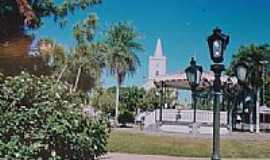 Castilho - Praa,Coreto e Igreja Matriz-Foto:wesley Batista