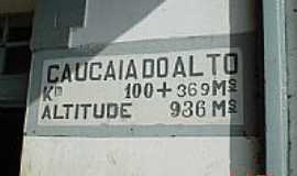 Caucaia do Alto - Placa da Estao