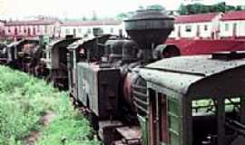 Cordeirpolis - 1970, a "fila da morte" de locomotivas 