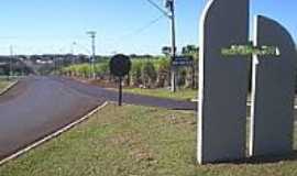 Cruz das Posses - Entrada da cidade-Foto:MARCO AURELIO ESPARZ