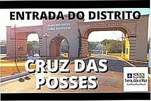 P�rtico de Cruz das Posses, distrito de Sert�ozinho - SP