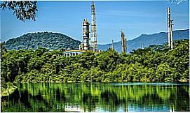 Cubat�o - Torres de   Ind�stria Petrol�feras da cidade de Cubat�o - SP